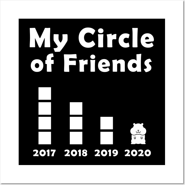 Circle of Friends - Hamster Owner Wall Art by Sham